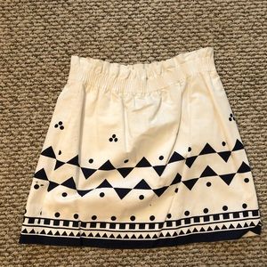 JCrew pull on mini skirt